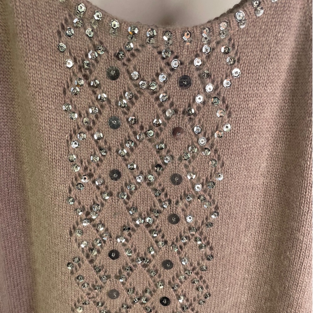 BY ECI Wool Rhinestone Sleeveless Cami Tank Top - Picture 4 of 6